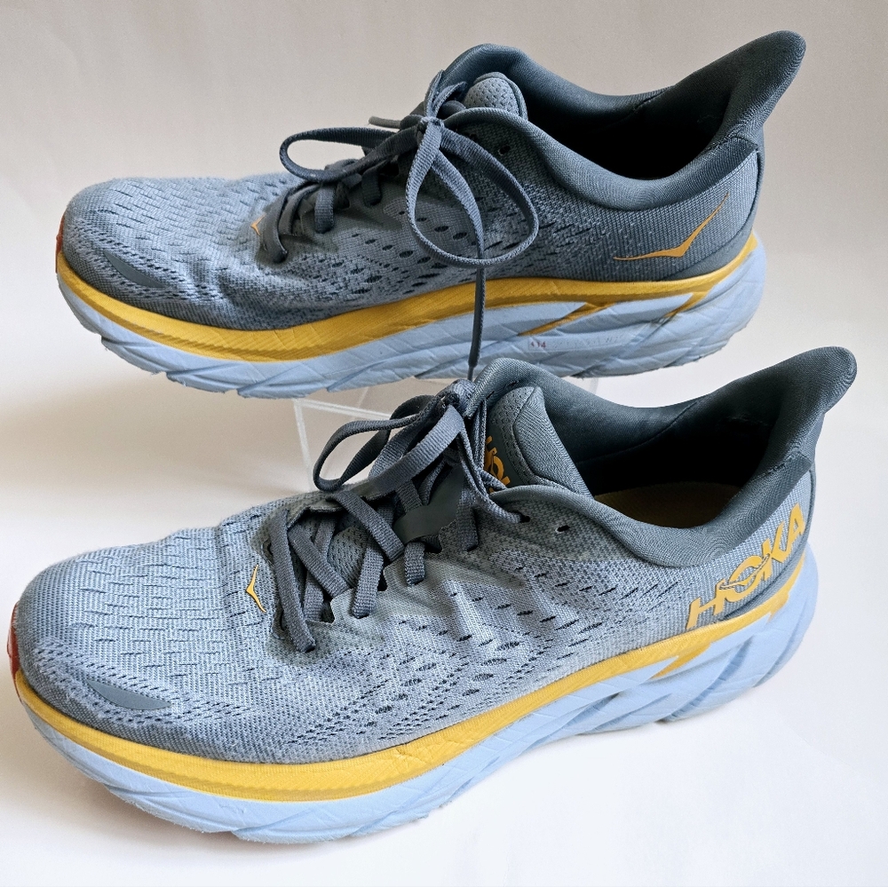 HOKA ONE ONE Clifton Running Shoes Size 10D - Picture 6 of 9